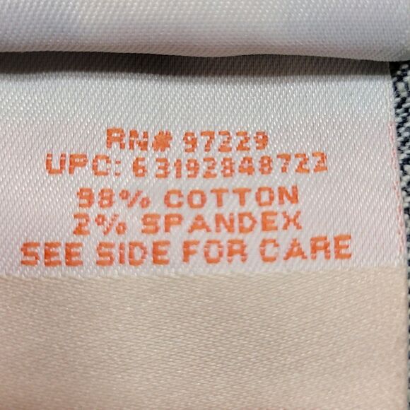 Faded Glory Stretch Denim Jean Jacket Embroidered Design - Size Missy 12 - Picture 9 of 9